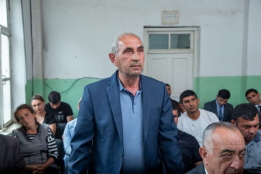 Bayramlı kəndində sakinlərlə keçirilən səyyar qəbul-görüş - 21 iyun 2025