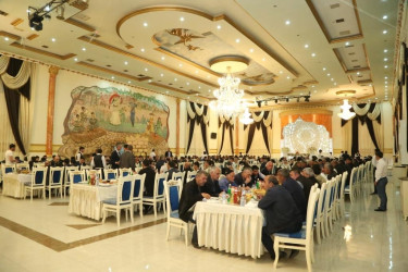 Şəmkir rayonunda iftar süfrəsi təşkil olunub