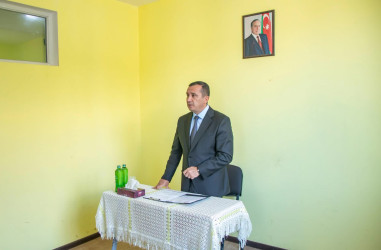 Ələsgərli kəndində sakinlərimizlə görüş keçirildi