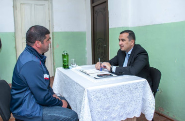 Bayramlı kəndində sakinlərimizlə görüş keçirildi