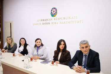 Rəşad Tağıyev DATÜB-ün baş katibi və Milli Qəhrəman İsgəndər Aznaurovun ailə üzvlərini qəbul edib