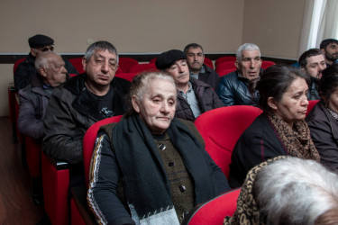 Sakinlərimizlə növbəti səyyar qəbul keçirildi