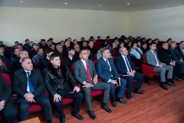 Yuxarı Seyfəli kəndində sakinlərimizlə görüş keçirildi.