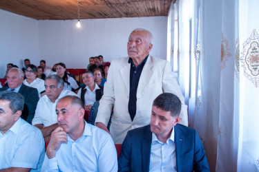 Rəşad Tağıyev Qasımalılar kəndində sakinlərlə görüş keçirdi -04 sentyabr 2025