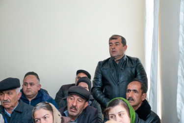 Növbəti səyyar qəbul Qılıncbəyli kəndində keçirildi