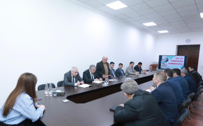 “Şəhərsalma və Memarlıq İli” çərçivəsində “Şəmkir memarlıq üslubu və tarixi irs” mövzusunda dəyirmi masa təşkil olunub