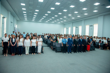 Şəmkirdə 1 Avqust – Azərbaycan əlifbası və Azərbaycan dili günü münasibətilə tədbir keçirilib