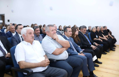 Şəmkirdə Anım Gününə həsr olunmuş “Zəfərə aparan qəhrəmanlıq yolu” mövzusunda tədbir keçirildi