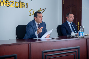 Inzibati Ərazi Dairələri üzrə nümayəndəliklərin və Bələduyyə sədrlərinin iştirakı ilə görüş keçirildi