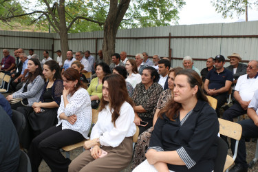 Mehrili kəndində sakinlərimizlə səyyar qəbul keçirildi - 11 sentyabr 2025