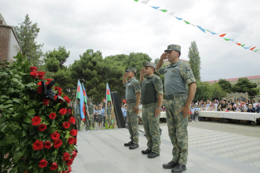 Milli Qəhrəman İs­gəndər Aznaurovun 70 illiyi qeyd olunub