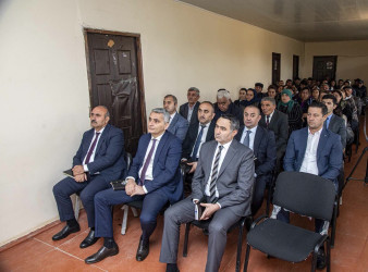 Hacıalılar kəndində sakinlərlə görüş keçirildi.
