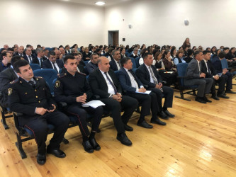 Şəmkirdə narkomaniyaya və erkən nikaha qarşı maarifləndirici tədbir keçirilib