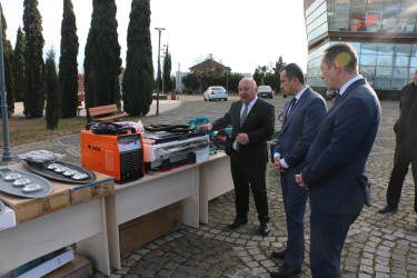 Kommunal Müəssisələr Kombinatının yeni alınmış texnikalarına baxış keçirilib