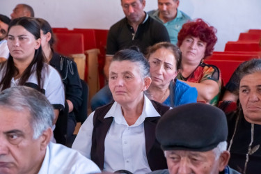 Rəşad Tağıyev Qasımalılar kəndində sakinlərlə görüş keçirdi -04 sentyabr 2025