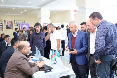 Şəmkirdə əmək yarmarkası keçirilib - 2025