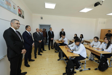 Əhməd Cavad adına tam orta ümumtəhsil məktəbinin nəzdində Yeni Tədris Təmayül Məktəbi istifadəyə verildi