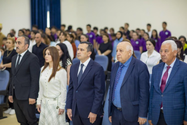 Şəmkirdə Səməd Vurğunun 120 illik yubileyinə həsr olunmuş tədbir keçirilib
