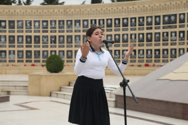 Şəmkirdə 27 sentyabr – Anım Günündə qürur mənbəyimiz olan şəhidlərimizin əziz xatirəsi anıldı