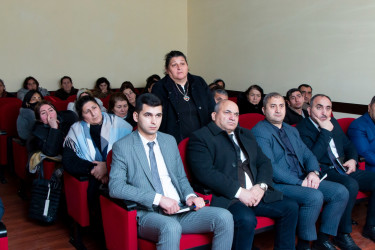 Yuxarı Seyfəli kəndində sakinlərimizlə görüş keçirildi.