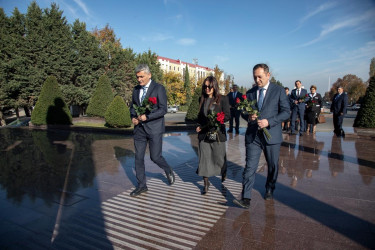 Şəmkirdə Yeni Azərbaycan Partiyasının yaradılmasının 33 illiyinə həsr olunan tədbir keçirilib