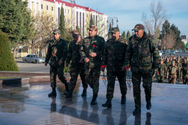 Şəmkirdə FHN işçilərinin peşə bayramı qeyd olunub