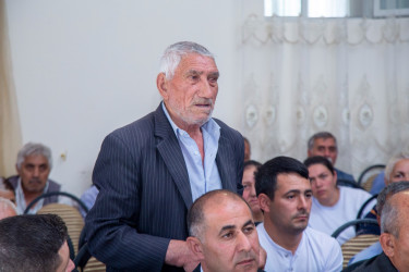 Tatarlı kəndində sakinlərlə səyyar qəbul-görüş keçirildi - 09.07.2025