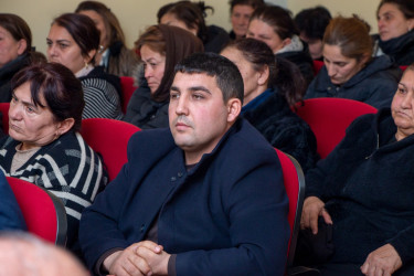 Zəyəm qəsəbəsi sakinləri ilə görüş keçirildi