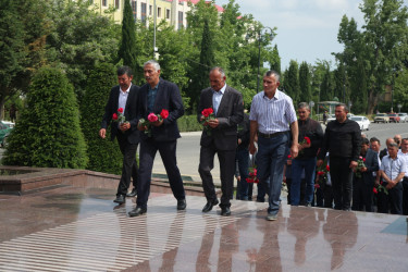 Şəmkirdə Ekologiya və Təbii Sərvətlər Nazirliyinin işçilərini peşa bayrami qeyd edildi
