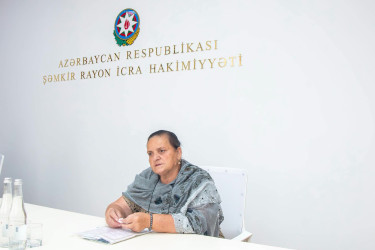 Şəmkir RİH başçısının növbəti fərdi qəbulu keçirildi