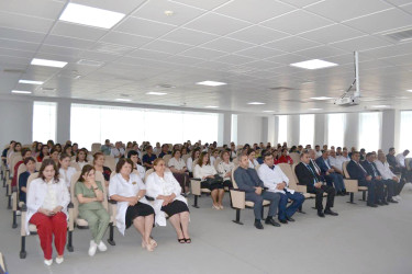 Şəmkir rayonunda 17 iyun – Tibb İşçilərinin Peşə Günü münasibətilə tədbir keçirilib