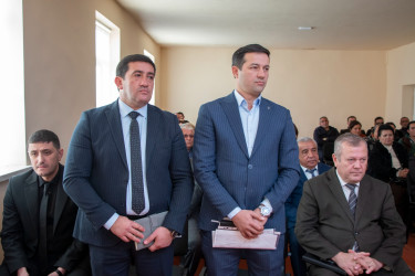 Ağlavaslı kəndində sakinlərimizlə görüş keçirildi