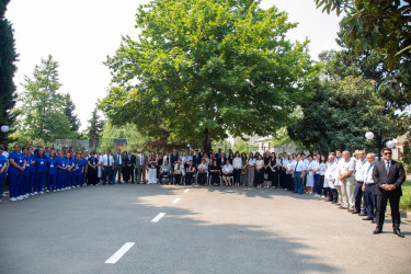Ağciyər Xəstəlikləri Mərkəzinin Şəmkir Regional Xəstəxanasının açılışı olub.