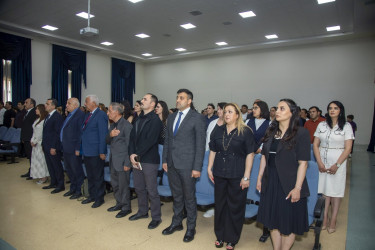 Şəmkirdə Səməd Vurğunun 120 illik yubileyinə həsr olunmuş tədbir keçirilib