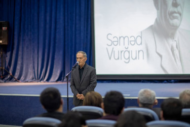 Şəmkirdə Səməd Vurğunun 120 illik yubileyinə həsr olunmuş tədbir keçirilib