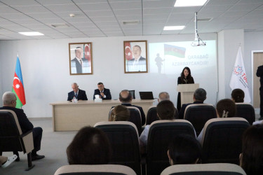 Şəmkir Rayon Mərkəzi Xəstəxanasında 27 Sentyabr - Anım Gününə həsr olunmuş tədbir keçirilib