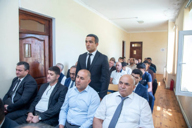 Ucqar dağ kəndlərimizdən olan Nərimanlıda sakinlərimizlə görüş keçirildi