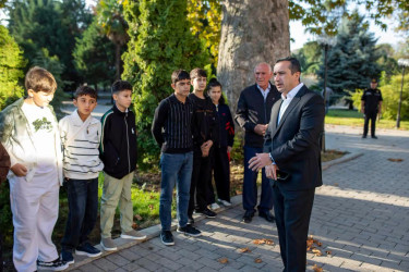 Şəmkir şəhid övladları Şuşa və Xankəndi şəhərlərinə səfər ediblər