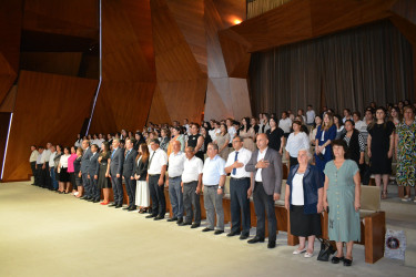 Şəmkirdə “Heydər Əliyev və Azərbaycan dili” mövzusunda tədbir keçirilib.