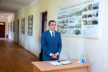 Ucqar dağ kəndlərimizdən olan Nərimanlıda sakinlərimizlə görüş keçirildi