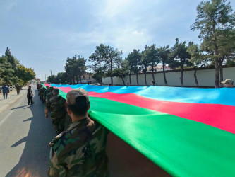 Şəmkirdə 27 sentyabr – Anım Günündə şəhidlərimizin əziz xatirəsi anıldı