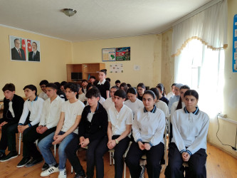 "Dini radikalizmə qarşı mübarizədə təhsilin rolu" mövzusunda maarifləndirici görüş keçirilib