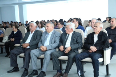 Şəmkir Rayon Mərkəzi Xəstəxanasında 27 Sentyabr - Anım Gününə həsr olunmuş tədbir keçirilib