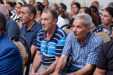 Tatarlı kəndində sakinlərlə səyyar qəbul-görüş keçirildi - 09.07.2025