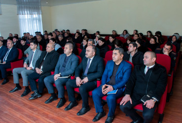 Yuxarı Seyfəli kəndində sakinlərimizlə görüş keçirildi.