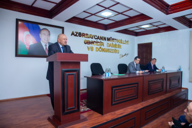 Şəmkirdə Rayon Ağsaqqallar Şurasının hesabat konfransı keçirilib