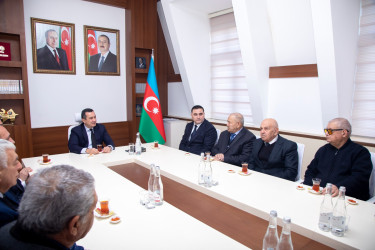 Şəmkir rayon Ağsaqqallar Şurasının üzvləri ilə görüş keçirildi.