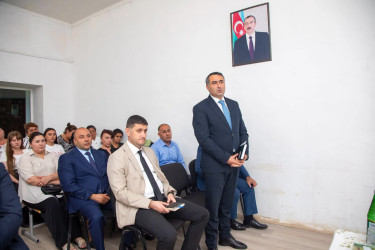 Əliyaqublu kəndində sakinlərimizlə görüş keçirildi