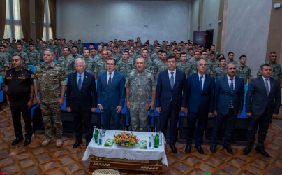 Şəmkirdə Silahlı Qüvvələr Gününə həsr olunmuş tədbir keçirildi