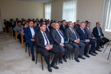 Qılıncbəylı kəndində sakinlərimizlə keçirilən səyyar qəbul-görüş -11 aprel 2025